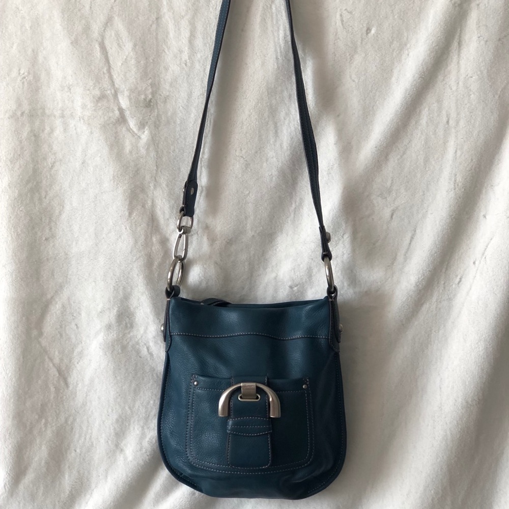 B Makowsky - Teal Crossbody - Picture 3 of 8